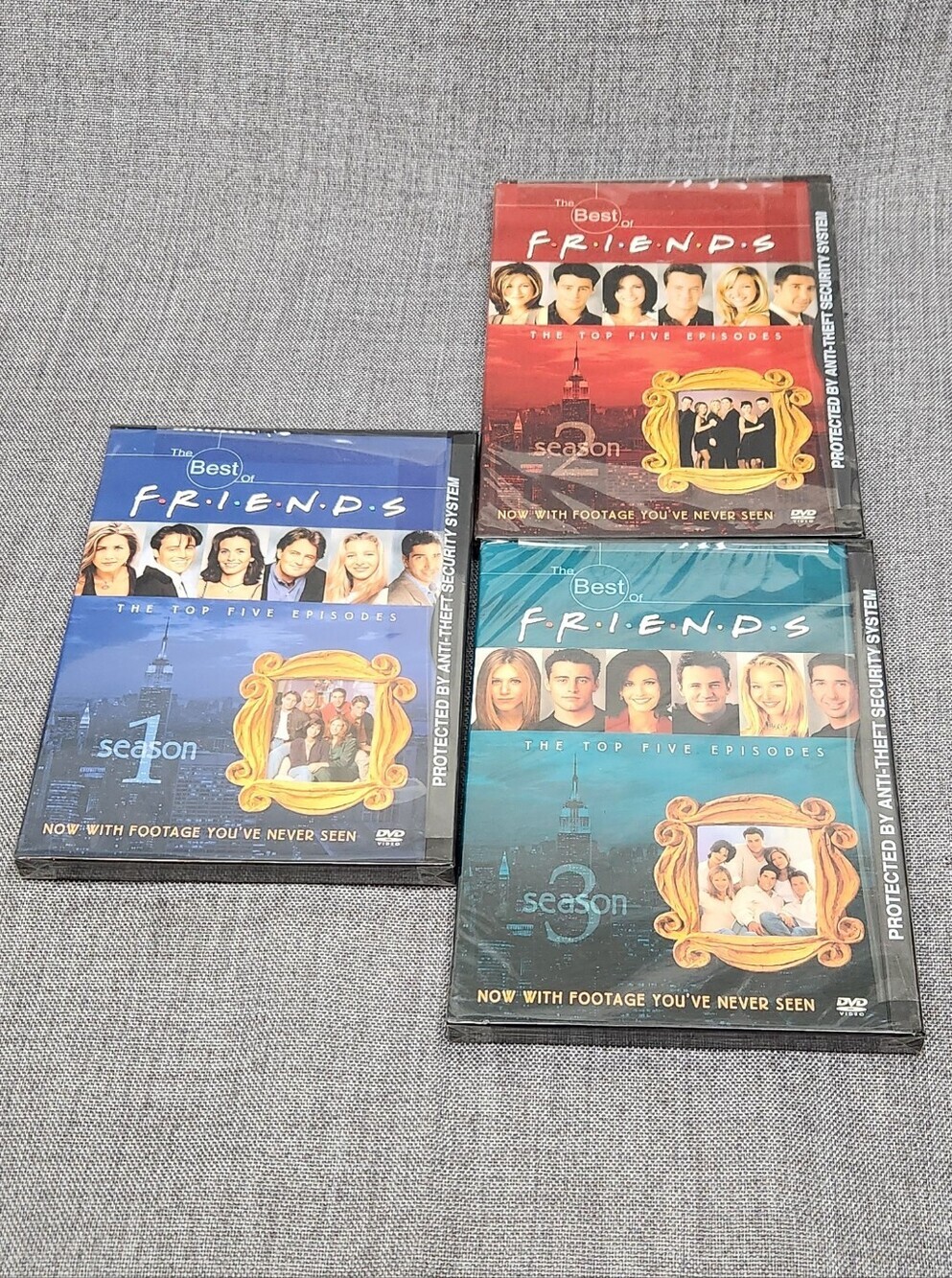 The Best Of Friends  Season 1, 2 And 3 Sealed DVD LOT.